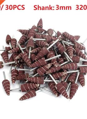 10/0PCS mm*12mm 20# Grit Grinding Head Electric Drill Chu