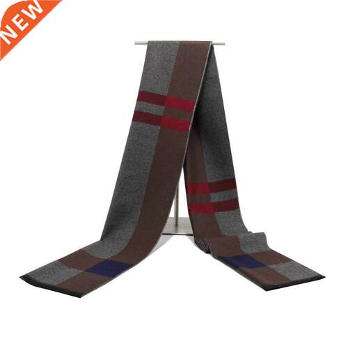 2017New Plaid Men Scarf Warm Winter Scarf Unisex Men Blanket