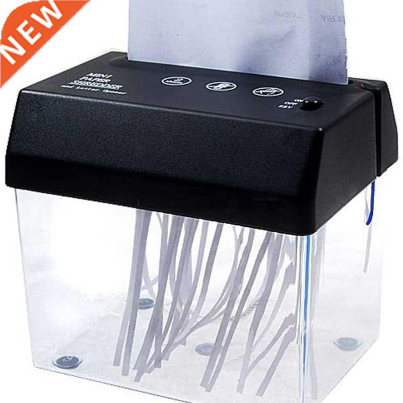 Portable Mini Paper Shredder Electric USB Battery Operated S