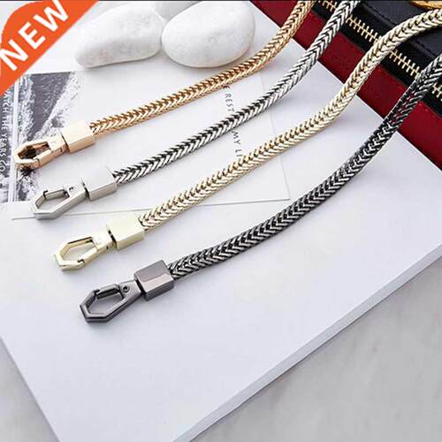 Gold/Silver/Gun Black Bag Strap 6mm Replacement Purse Ch
