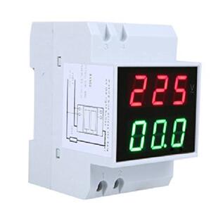 Ammeter LED Voltage Meter Current Din Digital Rail