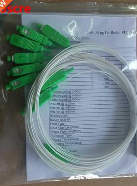 20pcs 1X8 PLC Splitter + 160pcs SC/PC dptor