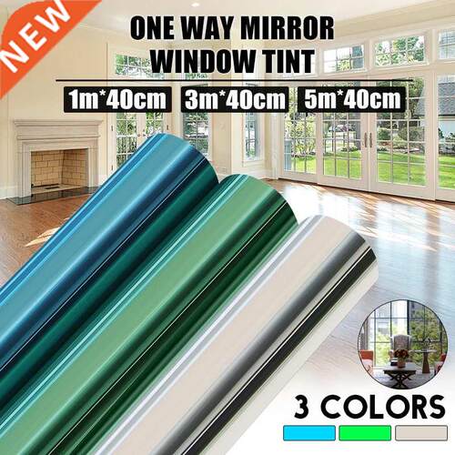 500cm/300cm/100cm x 40cm 15% VLT Window Film One Way Mirror