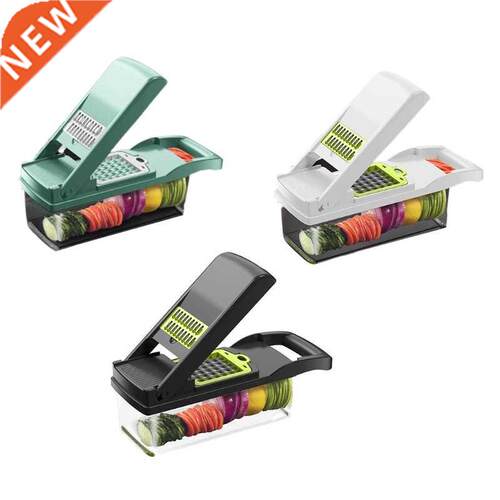 Vegetable Chopper w/ 7 Blades Spiralizer Vegetable Slicer