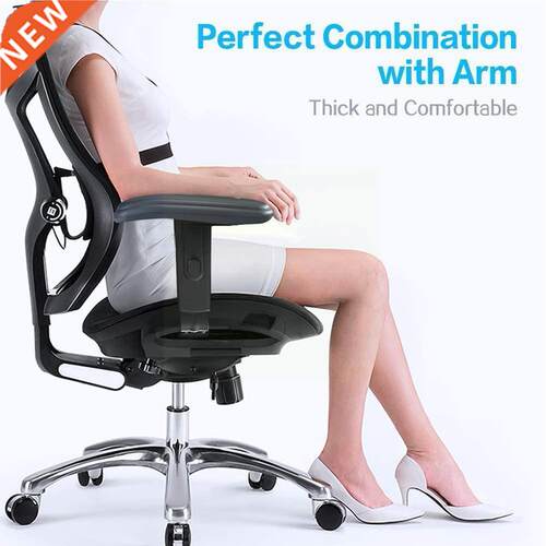 1 Pair Office Chair Replacement Armrest Arm Pads Caps