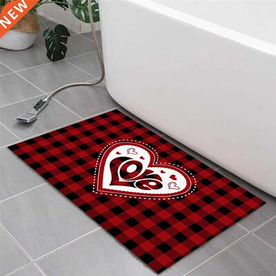 Valentine's Day Doormat Decorative Carpet Welcome Home