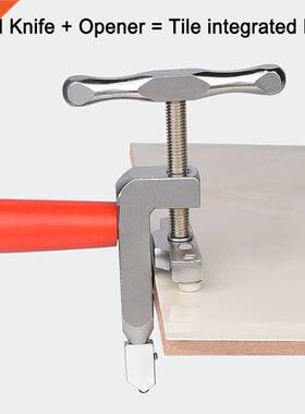 2-In-1 Professional Cutter Easy Glide Glass Tile Cutter Thic