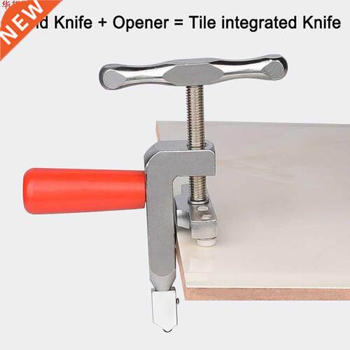 2-In-1 Professional Cutter Easy Glide Glass Tile Cutter Thic