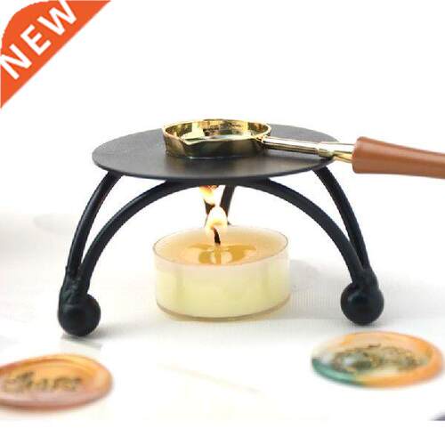 Round Bracket Wax Furnace Stove Retro Wax Seal Melting