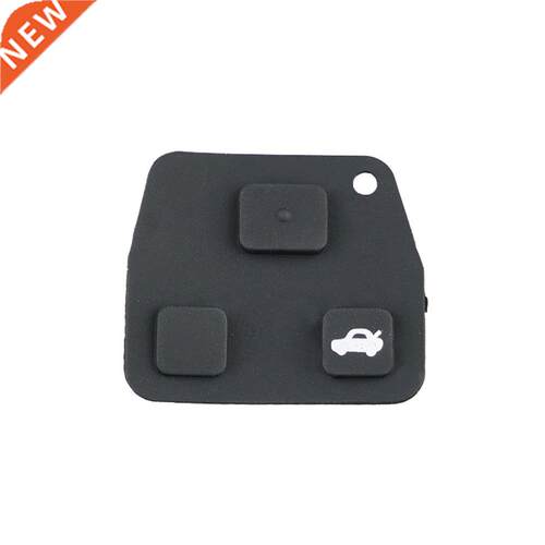 Mini Remote Key Case for Toyota Rubber pad for 2 or 3 button