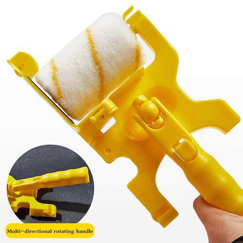Multifunctional Roller Paint Brush Clean-Cut Paint Edger