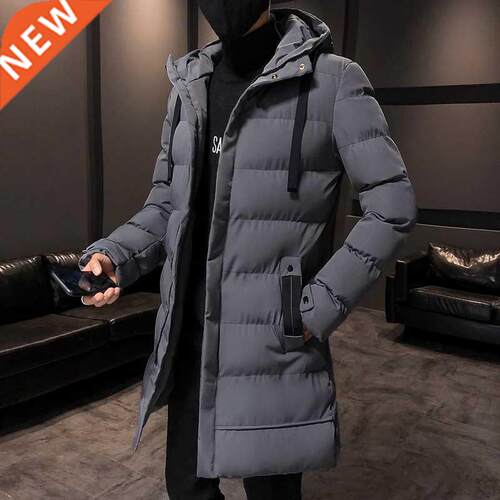 2022 Brand Clothing Men Winter Parka Long Section  Colors N