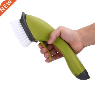 Cleaning Brush Dish Bowl Washing Scrubber Automatic Liquid
