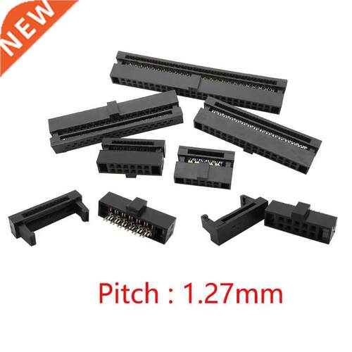 5Pcs 1.27mm IDC Sockets 6/8/10/12/14/16/20/24/26/0/4/40/50
