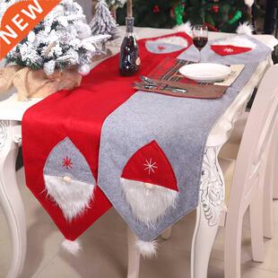 Christmas Felt Dwarf Table Runner Table Flag Christmas