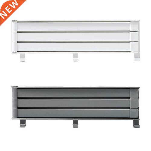 RecabLeght Adjustable Towel Holder Bar Wall Mounted 180°