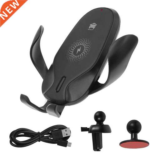 15W Qi Car Wireless Charger Phone Holder for 4-6.5 inch Smar