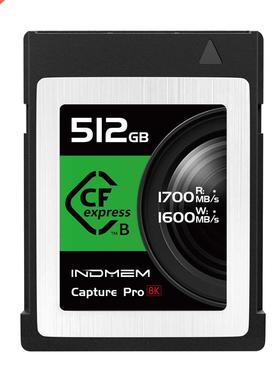 INDMEM 512GB CFexpress Type B Card 128GB 256GB 1TB 2TB Memo