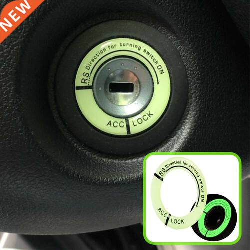 Car Key Ring Sticker Luminous Ignition Switch ver for Lada N