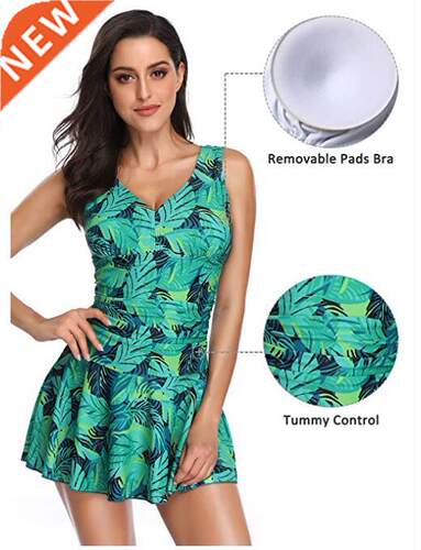 Women Sexy Ladies Swimming Skirt Solid Bandage Push Up Swim