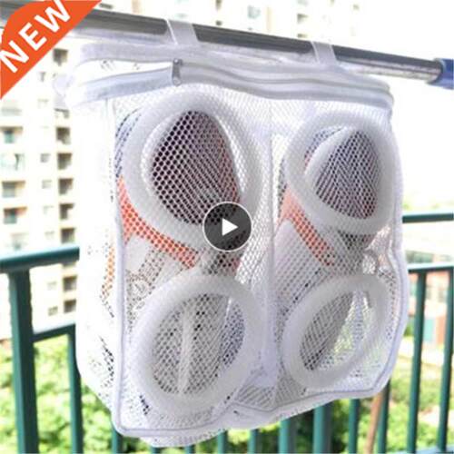 2PCS/1PC Laundry Bag Shoes Organizer Bag For Shoe Mesh Laund