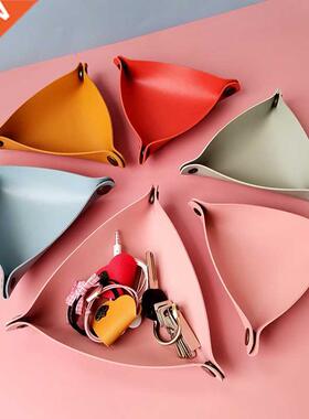 Foldable Storage Trays Home Decorative Dice Trays for Key Wa