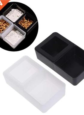 Reptile Feeder Double Box Food Water Feeding Spider Basin