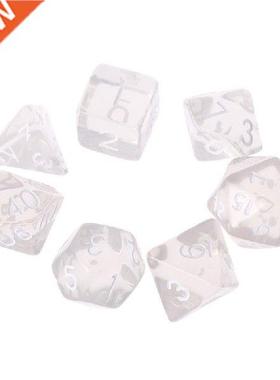OOTDTY Set Of 7 Sided Polyhedral Dice For RPG & Dragons