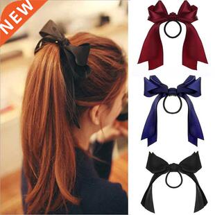 Chiffon Bows Elastic Hair Band Rope Scrunchies Hair Accessor
