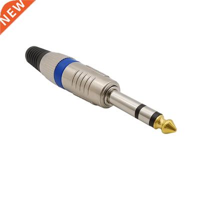 2/1PCS 6.35mm 3 Pole ereo Audio Connectors 6.5 Amplifier M
