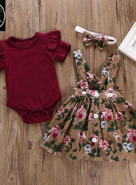 dress 2019Clothing girl Baby Girls Kids Skirt Romper Clothes