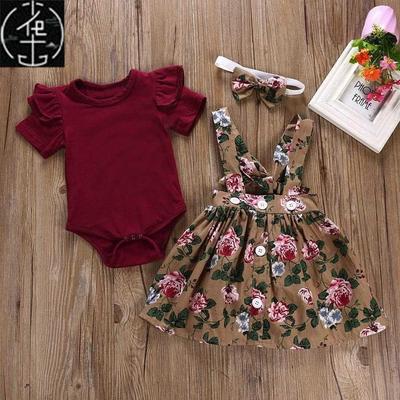 dress 2019Clothing girl Baby Girls Kids Skirt Romper Clothes