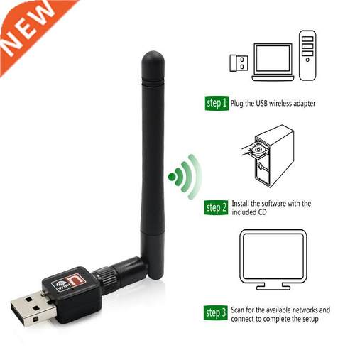 Mini Network Card USB WiFi Adapter 150mbps 2dBi Wi-Fi adapte