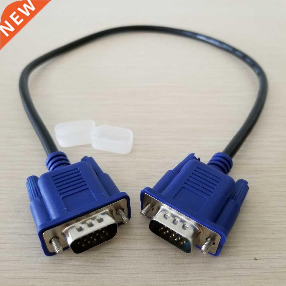 3+5 VGA Cable Monitor 15Pin Male to Male Video Short Cable C