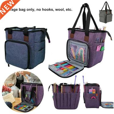 HOT New Arrival Portable Crochet Hooks Yarn orage Tote
