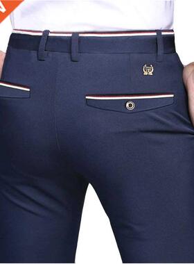 2022 Suit Pants Fashion Elegant ens Dress Pants Solid Color