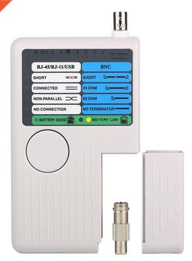 New Remote RJ11 RJ45 USB BNC LAN Network Cable Tester For UT