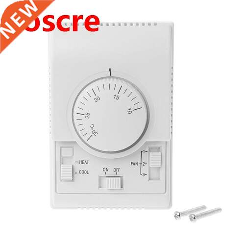 AC 220V Room Mechanical Thermostat Control Switch Air Condit