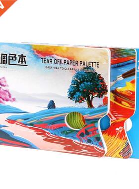 Palettes Painting Paper Pad Artist Acrylic Paint Mixing Supp