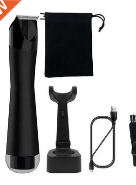 Pubic Hair Trimmer Clipper for Men Bikini Epilator