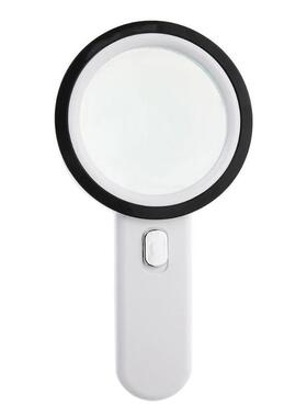 12 LED Light 8X Magnifier Reading Map spaper Magnifying Glas