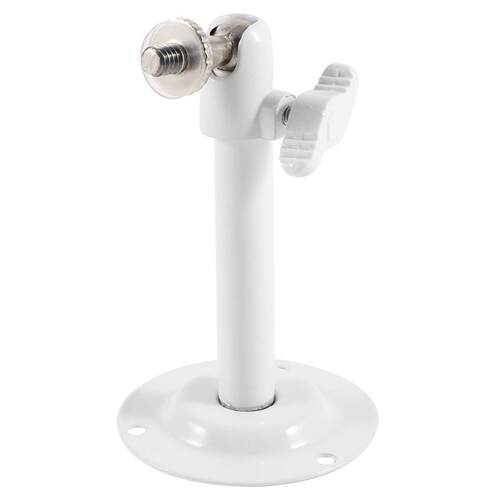11 cm high white wall ceiling mount stand for CCTV surveilla