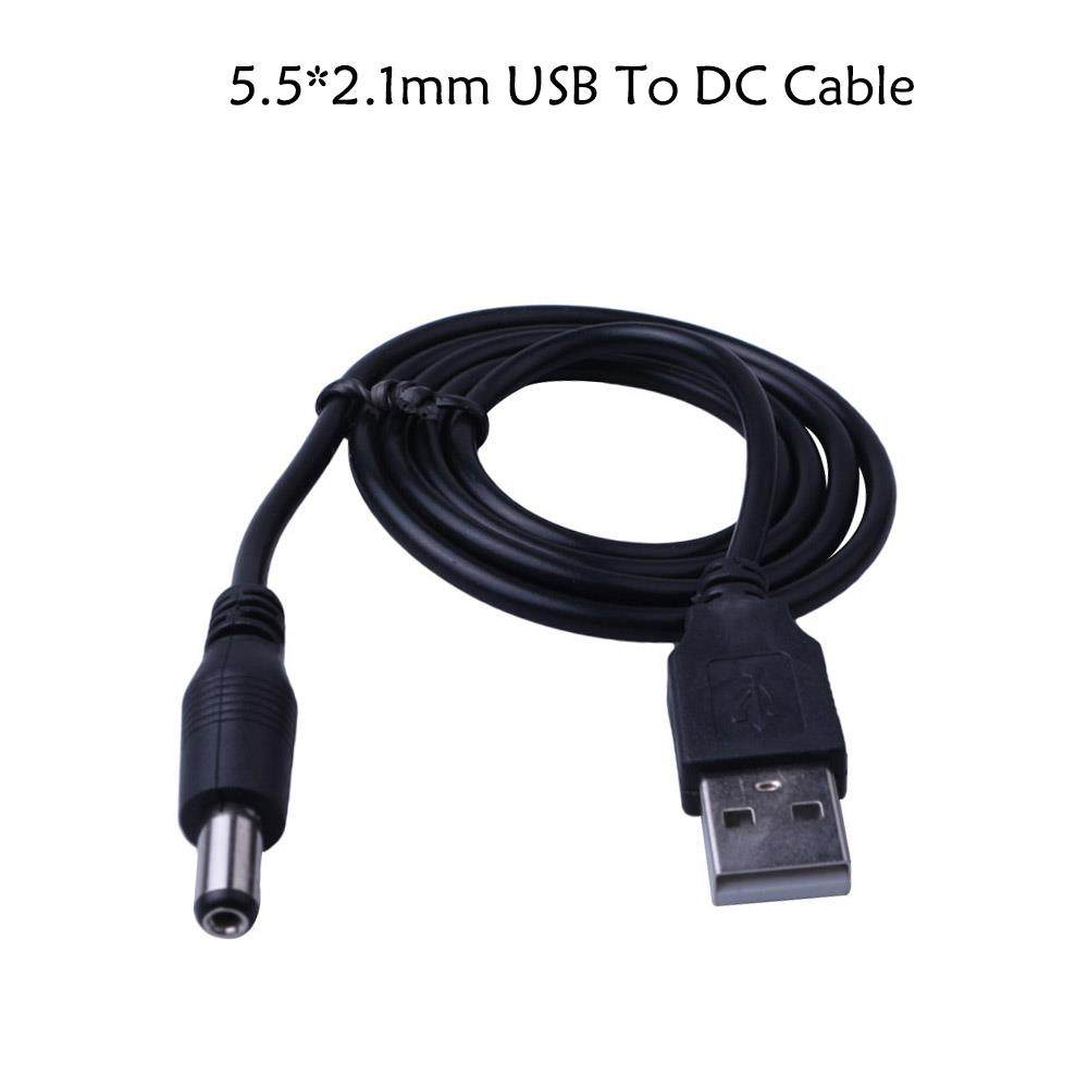 5.5*2.1mm USB to DC 3.5mm Power Cable DC Power Plug USB 5V