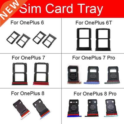 Sim Card Tray Holder For Oneplus 6 6T 7 8 Pro Sim Slot Socke