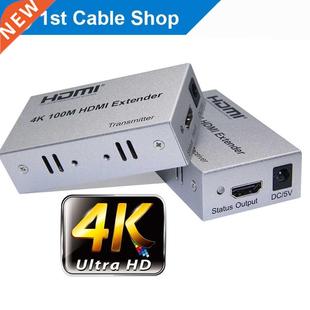 4K HDMI extender by cat5e/6/7 cable up to 100M HDMI 1.4V 适