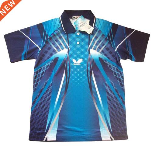 Men T-Shirt Quick Dry Tennis T Shirts Table Tennis Clothes M