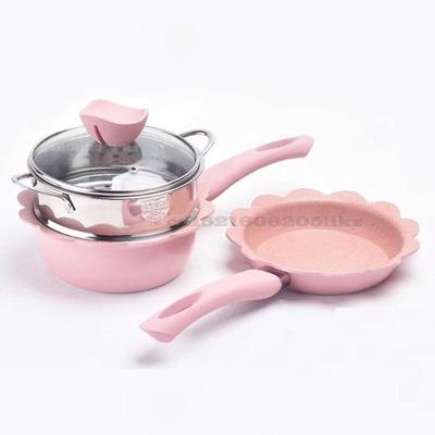 16CM Baby Food Supplement Pot Aluminium Alloy Milk Pot