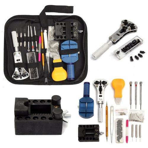 144Pcs Watch Case Holder Opener Pin Link Remover Spring ar