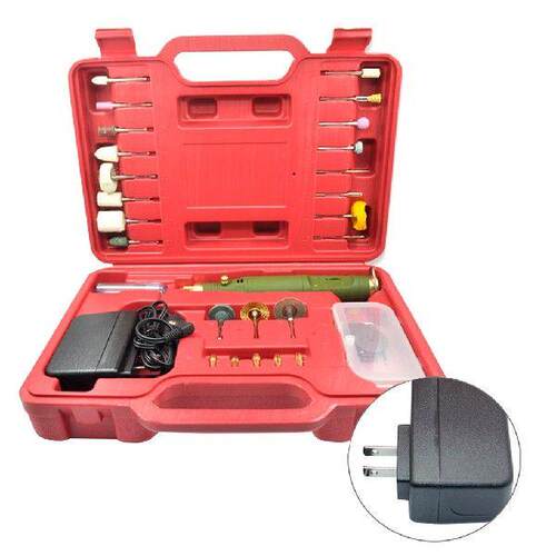 Roty Electric Mini Drill Kit Drill BIts Grinding Heads