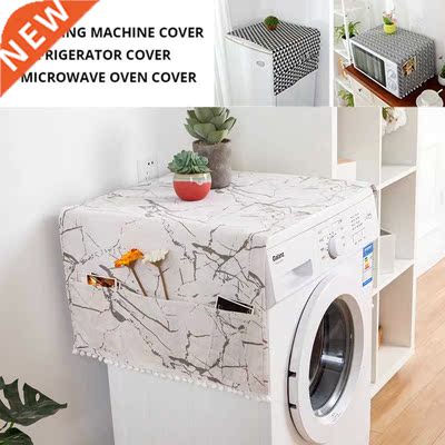 Geometric Refrigerator Cloth Single Door Refrigerator Dust C